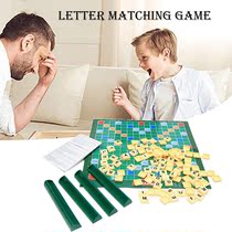 Puzzle Educational Toys Letter Matching Scrabble Board Games