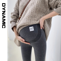  Pregnant womens leggings Spring and autumn thin cotton pregnant womens pants trousers outer wear belly cotton pants all-match spring and summer clothes