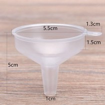  Plastic small mini funnel large diameter household kitchen supplies dispensing oil funnel mini cone new creative