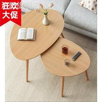 Small tea table Mini balcony table minimalist with wind bedroom floating window creative INS day-style sitting tatami table