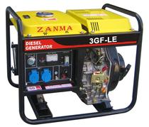 Generator set 5KW hairstyle machine 220v generator small electric generator home straight 5Y kilowatt manufacturer with pin