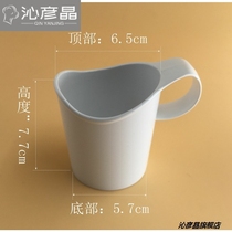 Household 20 tea tray paper cup thickened yuan one-time plastic 5 Cup holder cup holder only office anti-hot hand insulation
