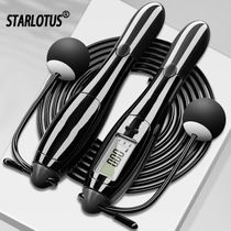 Sports 30 ) Jump rope counts cordless ball fitness weight loss exercise thin girl adult students junior high school examination