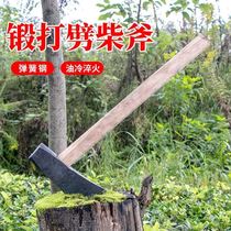 2021 new forged hatchet home cleaves with firewood and axe to hand forged and hammer outdoor open mountain logging axe