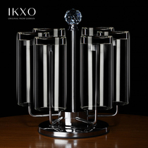 IKXOSawoo high grade living room light luxury household water cup set crystal glass tea cup tea cup with milk juice