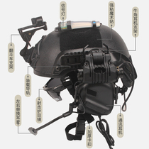 Mitch 2001 Tactical Helmet Newsletter Headphone Suit Engineering New Material Riot Anti-Smash Special Protective Rescue Helmet