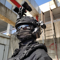Military Fans Outdoor FAST Special Battle GRP Tactical Helmet Black Special Training Night Vision Instrument Suit