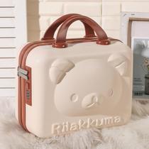 20 × 30 × 40 suitcase portable makeup small box bag 14 inch cartoon cute anime password box light Female
