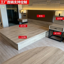 Hotel Furniture Guesthouse Special Bed Custom Apartment Bed Single Room With Double Bed Hotel Bed Double Bed Factory Direct Marketing Complete