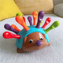 Childrens concentration training fine movement hand-eye coordination hedgehog Mengshi early education Enlightenment educational toy