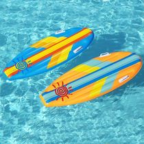 Surfboard novice surf board water skis inflatable water thick skateboard children sea props floating bed ins