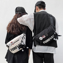 Chest Bag Mens ins tide card sports student shoulder bag leisure boys running bag fashion small bag womens shoulder bag