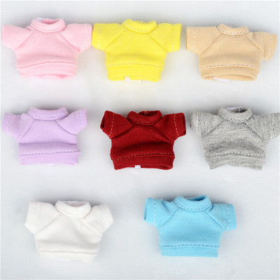 taobao agent OB11 baby clothing super many color clothes short -sleeved sweater with T -shirt 12 points bjd molly to wear