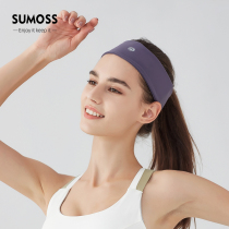 SUMOSS wide hair band Womens Running exercise fitness guide sweat anti sweat fashion yoga sweat hair hair hair hair headband breathable