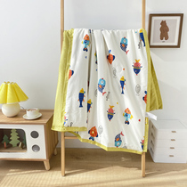 Class A Child soy fiber summer cool quilted by pure cotton Kindergarten Air conditioning by all-cotton thin Baby Quilt