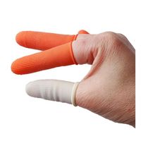 Latex finger fingertip anti-slip linen protective sheath page-turning Megya teacher point Note bagging abrasion resistant headgear