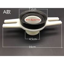 Wall-mounted urinal wall row horse head urinal horizontal drainage connection accessories in-wall toilet sewer accessories