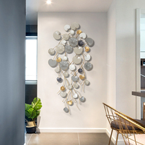 Nordic light luxury wall decoration living room metal wall decoration modern simple hanging decoration wall decoration sofa background wall pendant