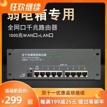 Weak current box dedicated router Gigabit network module optical fiber integrated routing module information box home