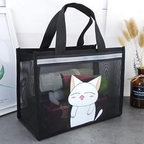 Mesh wash bag female portable cute travel bath bag portable mens bathroom makeup storage bag bath bag bag bag