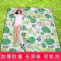 Outdoor mat summer floor folding spring outing camping mat sleeping picnic mat moisture-proof portable tent mat padded