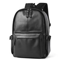 Leisure backpack backpack shoulder bag Korean version of the trend travel bag men Middle School students schoolbag women simple fashion computer bag men