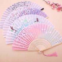 Ancient style fan fairy Hanfu Super immortal costume girl dancing ancient Cheongsam fan retro Chinese style