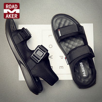 Rodemeico sandals mens 2021 Summer new men outwear casual beach shoes trendy sports Roman shoes