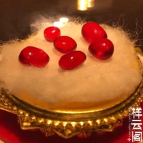 Myanmar Ananda Temple are kindly invited to Shakyamuni Buddha xingnaoling on solid sub-zhuang zang stupa ga wu he 5mm (PRODUCT) RED