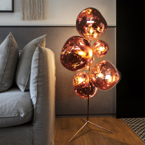 Simply post - modern sales building lobby lobby lobby lobby lava vertical Tom Dixon floor lamp