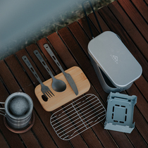 TILLAK outdoor camping lunch box portable set Trangia same camping cookware bowl tableware bag