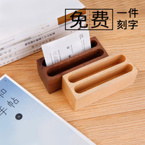 Exhibition desk put business card shelf table table desktop creative personality fashion storage box card