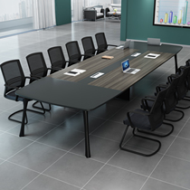 Conference room table training table negotiation table and chair combination desk simple modern long table long table small conference table