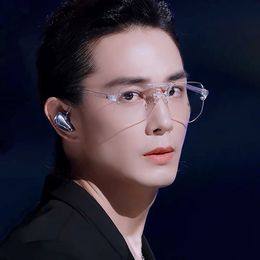 Lee Cheng-hyun the same Grey Ant gray Ant flat light myopia glasses tide man sunglasses anti-Blue