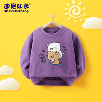 Girls sweatclothes autumn cotton childrens coat baby clothes boys autumn cartoon foreign style wearing hooded clothes