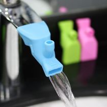 Silicone faucet extender water nozzle guide sink splash preventer extender joint children baby hand sanitizer