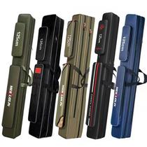 Fishing rod bag light Type of canvas waterproof high-end thickened fishing gear Debris Double Shoulder containing bag Small multiple layers Umbrellas