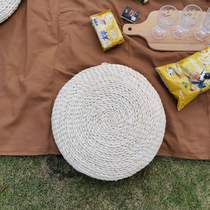 Japanese ins style picnic supplies full set of tatami cushion floor floating window straw futon mat Meditation meditation