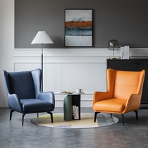 Lazy sofa single chair simple modern light luxury back chair tiger chair minimalist living room small apartment leisure chair