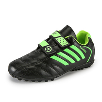 Li Ning football shoes Childrens Velcro male tf broken nail primary school boy boy artificial grass ag female training
