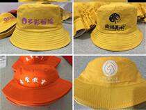 Tuanjian solid color net hat children student fisherman hat customized thin duck tongue printing logo small yellow hat pattern
