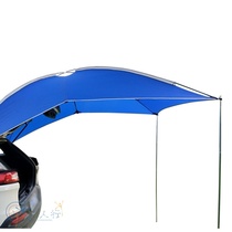 Rear tent self-driving tour roof car side canopy extension outdoor camping sunshade portable sunshade