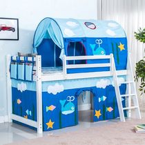 Children Bed Tent Indoor Princess Room Male Girl Play House Up And Down Lay Anti-Mosquito Sub-Bed God