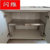 Single-layer countertop shelf Kitchen supplies Oven custom rack 1-layer microwave oven layered rack Compartment vegetable rack Stove