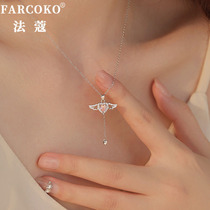 Faco Cupid Hearts Necklace Beating Heart Womans Light Extravagant New Loving Gift to Girlfriend Birthday Gift