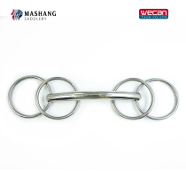 Marshan horse gear) imported WECAN equestrian tour ring Iron Horse chew obstacle mouth Iron Horse horse equipment