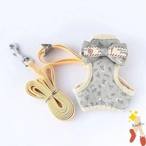 Slip Rabbit Rabbit Traction Rope Pet Rabbit anti-escape Rabbit anti-bite vest-type adjustable rope