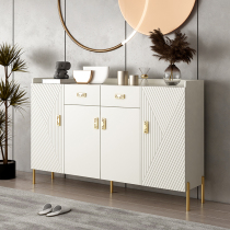Light luxury shoe cabinet Italian counter-door household large-capacity door storage cabinet modern simple door ultra-thin porch cabinet