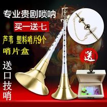 Hunan Gui Opera Folk Suona Aluminum Pole Suona Professional Ebony Suona Send Sentinel Suona Instrument Full Set