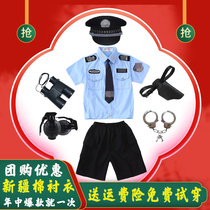 Childrens police uniforms small police uniforms boys small traffic police officers uniforms military clothes special forces clothing